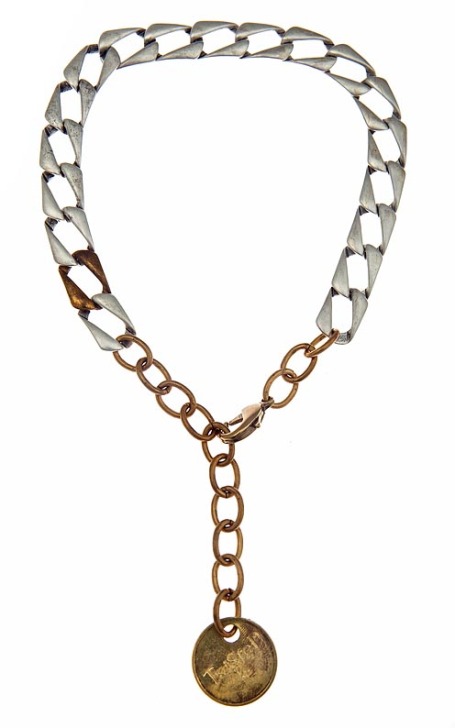 Flat Iron Necklace